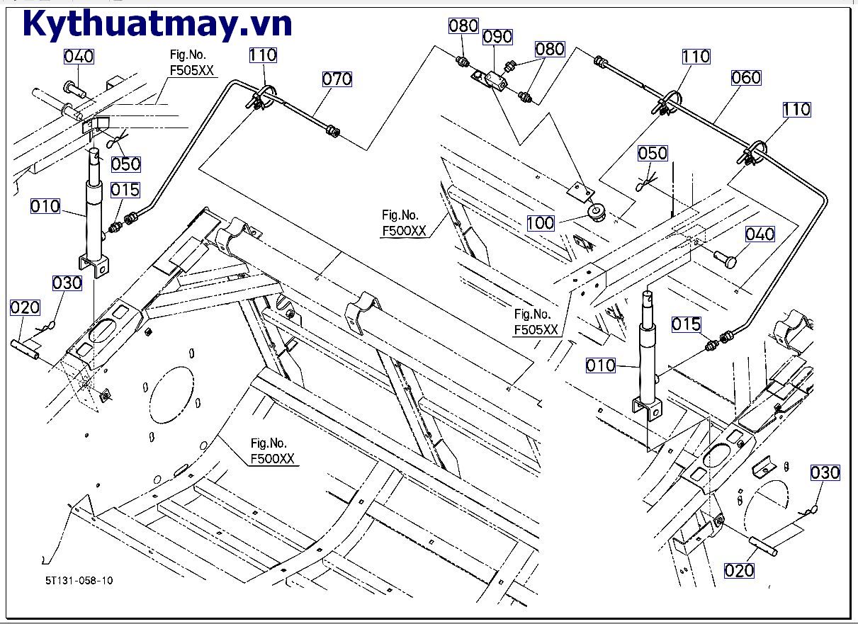 xilanh máy nâng lõi quấn